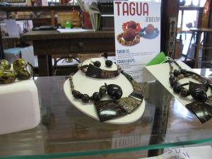 jewelry on stand