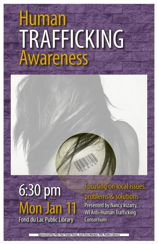 human trafficking poster